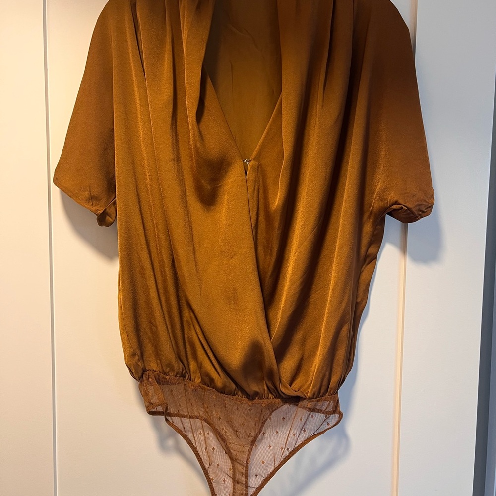 Wishlist Gold Bodysuit